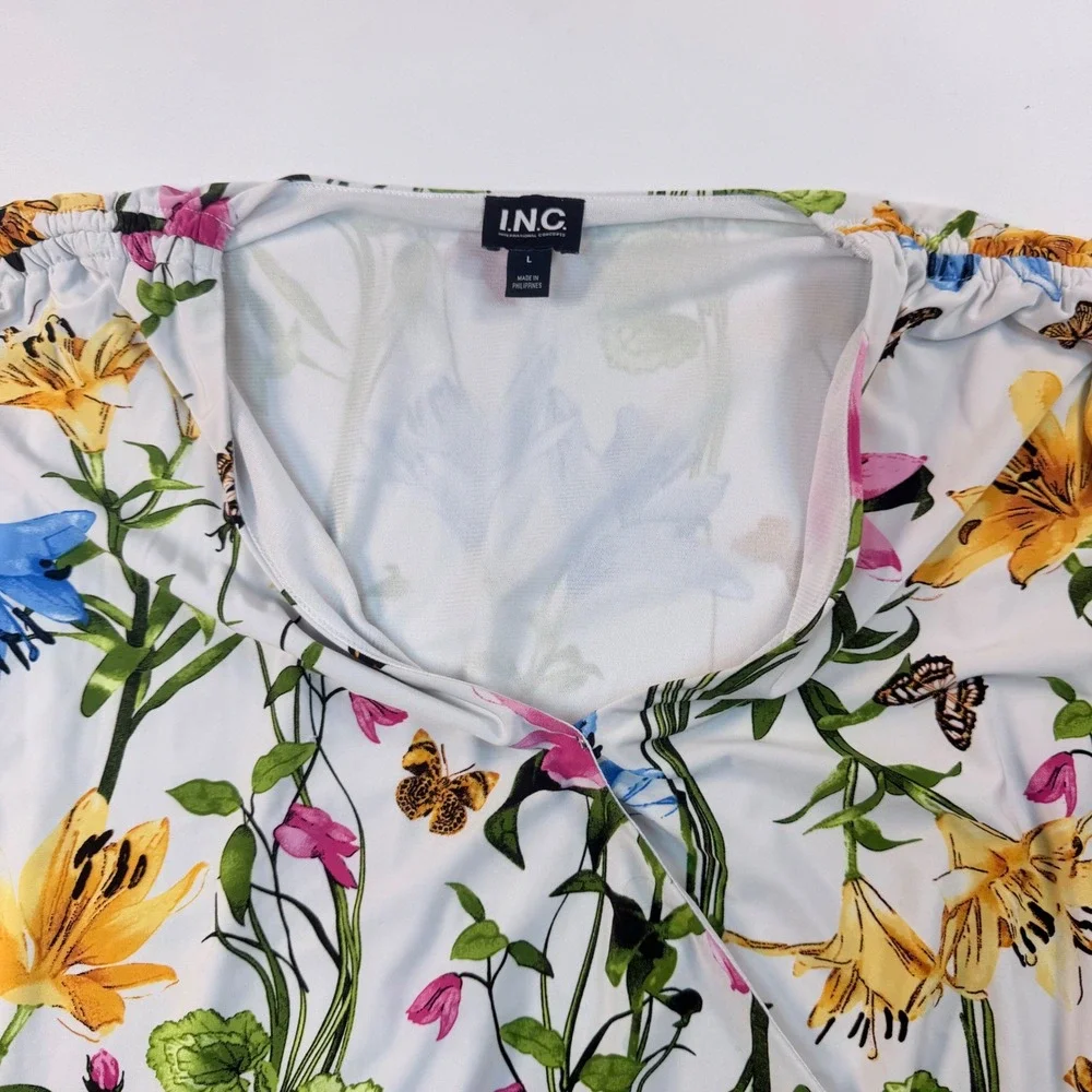 INC International Concepts vibrant floral